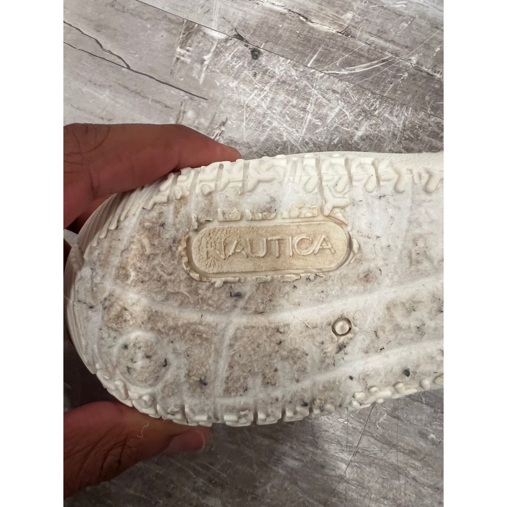 Nautica Arlene Women's Water Shoes Size 8 White Red Striped Nautical Beach - Picture 8 of 14
